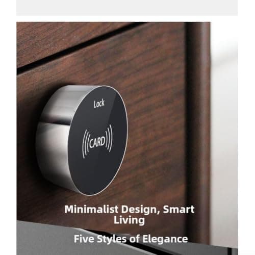Biometric Drawer Lock with for rfid Card Keyless Entry (103-20) — view 6