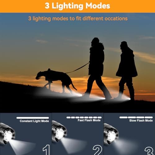 Rechargeable Shoe Lights 2 PCS, 3 Lighting Mode Headlights for Croc Style Shoes, Camping Accessories Shoe Charm Decoration Light, IPX5 Waterproof Shoe Headlights for Walking Hiking, Gift for Men Women — view 3