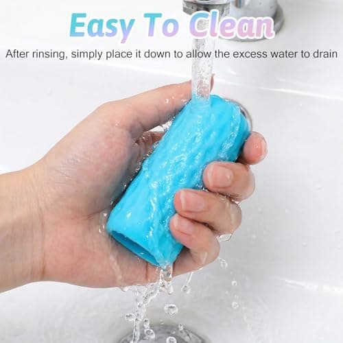 Sibba 10 Pack Travel Essentials Silicone Bottle Covers, Spill Proof Bottle Cover, Leak Proofing Elastic Sleeves, Cruise Essential, Fits Various Travel Size Bottles — view 3