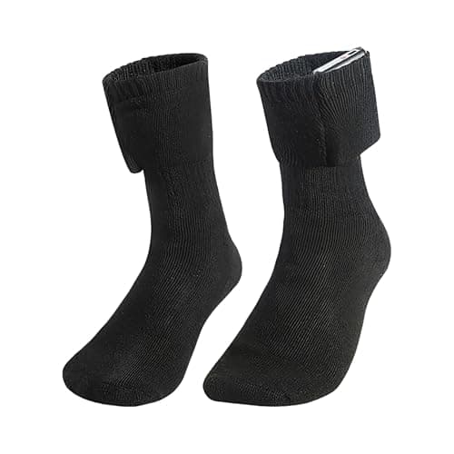 Heated Socks, 10000mAh Rechargeable Electric Socks For Men Women, Washable Heated Ski Sock, Rechargeable Winter Foot Warmer, Electric Heating Sock For Skiing, Hunting, Cycling — view 6