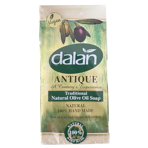 5 x 180g Bar Natural 100% Pure Olive Oil Soap Dalan Turkish Bath Handmade Turkey — view 2