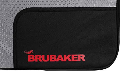BRUBAKER SuperTec Ski Boot Bag Helmet Bag Backpack with Shoe Compartment - Silver Red — view 6