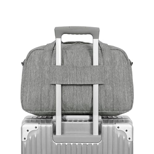 for Ryanair Cabin Bags 40x30x20 Underseat New Ryanair Travel Duffel Hospital Bag Ryan Air Carry on Luggage Holdall Overnight Weekend Bags for Women and Men 20L (Grey) — view 6