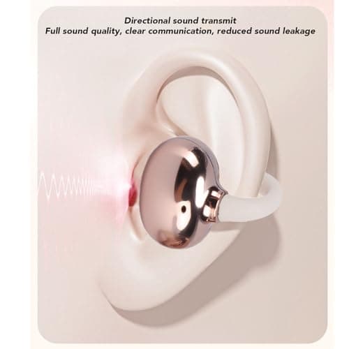 Sxhlseller AI Translation Earbuds Wireless Bluetooth 5.3 Noise Canceling Real-Time Translator Earbuds for 144 Languages 70 Accents, Wireless Touch Control Smart Translator with App (Skin Color) — view 3
