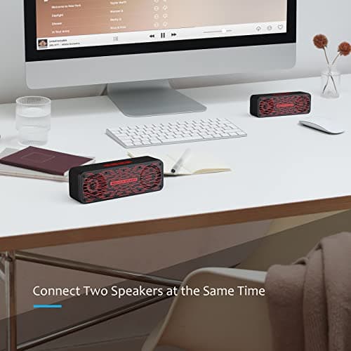 Sonkir Super-Portable Bluetooth Speaker with 5W Single Speaker Hi-Fi Sound, Deep Bass for 360° Surround Sound, 8H Playtime — view 4