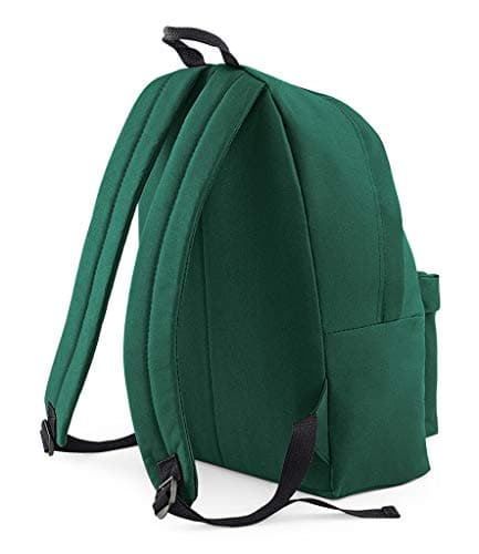 Personalised Floral Unicorn Girl Princess Sleeps Here ANY NAME Girls Kids Birthday Fashion Backpack Back to School Rucksacks Toddler Shoulder Bag Travel Bag. (Bottle Green) — view 2