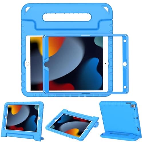 Surom Case for iPad 9th 8th 7th Gen 2021/2020/2019 10.2 Inch, Blue
