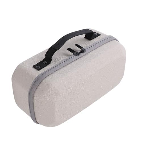 YWBL-WH Portable Carry Box, Protective Velvet Interior, Projector Hard Travel Box with Classical Zip, Very Portable and Lightweight, Set of Projector Hard Carry Bag — view 6