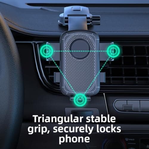 Gravity Car Phone Holder Suction Cup 360 Rotation(Mirror Face) — view 6
