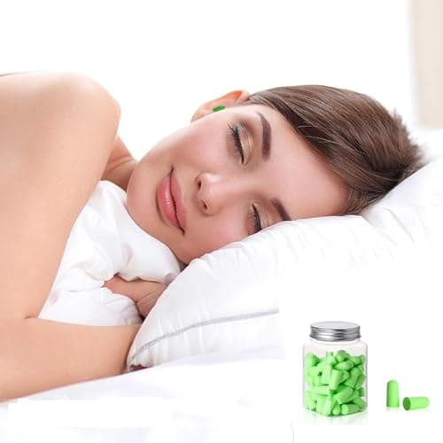 NAKOSITE Ear Plugs for Sleep 45dB, 4 Sizes + Padded Sleep Mask + 5 Pairs Foam Earplugs – Reusable Noise Cancelling Kit for Travel, Studying – Premium Silicon — view 4