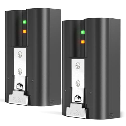Jsoprtvr - 2 Pack Replacement for Ring Battery, quick release battery pack