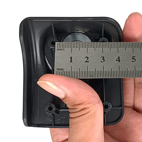 GUGULUZA 1 Pair Luggage Wheel Replacement Spare Spinner Caster for Suitcase Wheel Repair — view 5
