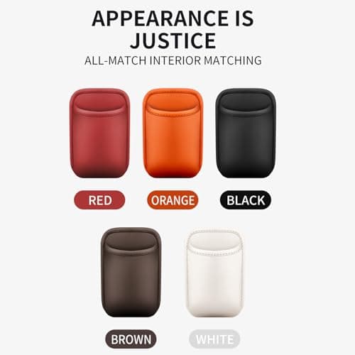 Tuxxjzm Car Cup Holder - PU Back Seat Organizer | Spill Proof, Wear Resistant, Automobile Storage For Travel Road Trip Water Bottle Phone Key — view 6