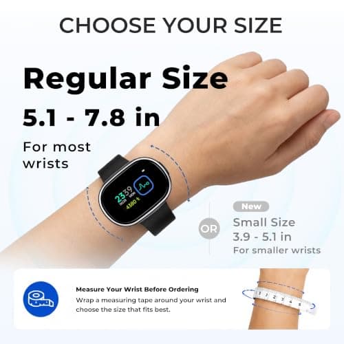 EmeTerm Smart FDA-Cleared Anti-Nausea Wristwatch Touchscreen IP67 Waterproof Morning Motion Sickness Relief Rechargeable Fast Acting Drug Free — view 2
