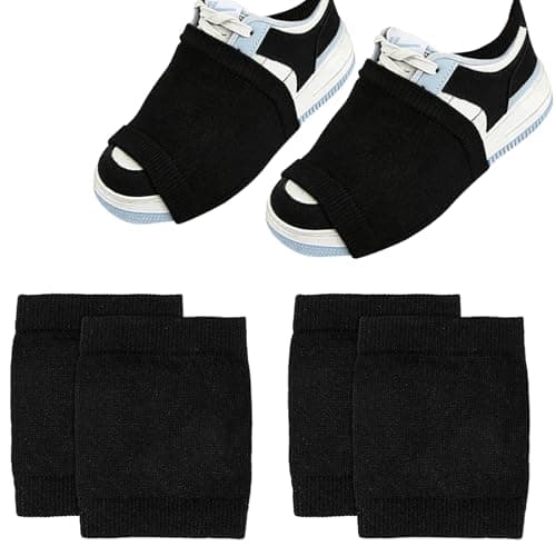 2 Pair Dance Socks Over Shoes, Anti-Slip Dancing Shoe Covers for Sneakers
