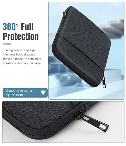 TiMOVO 6-7 Inch Sleeve Case for eReader, Space Gray — view 3