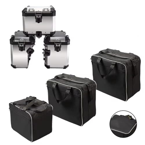 Motorcycle Pannier Bag For BMW R1200GS R1250GS For Adv Black Inner Bags R1250 R1250 Gs Adventure Motorcycle Luggage Bags Motorbike Saddle Bags(Three inner bags) — view 3