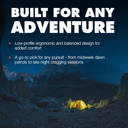 Black Diamond Cosmo 350 Head Torch | 350 Lumens, 3X AAA Batteries (Included) | Dual Power Options | Waterproof, Dimmable Light for Camping & Hiking | Graphite — view 5