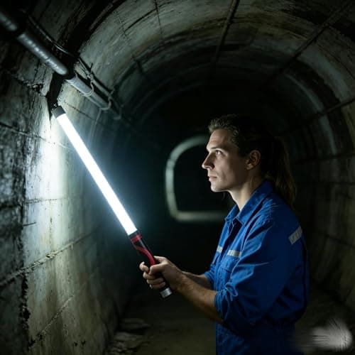 BRTNUP Flexible LED Flashlight Stick, 76CM Bendable LED Flashlight Stick — view 5