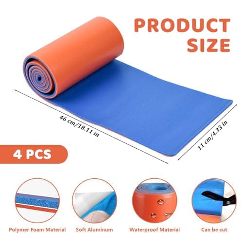 4Pcs First Aid Splint, 4.3x18.1" Emergency Medical Combat Splint, Built-in Aluminum Plate, for Medical, Sports, Home, First Aid, Pets — view 3