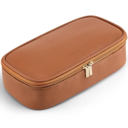 Makeup Bag with Brush Compartment,Cosmetic Bags for Women,Travel Essential