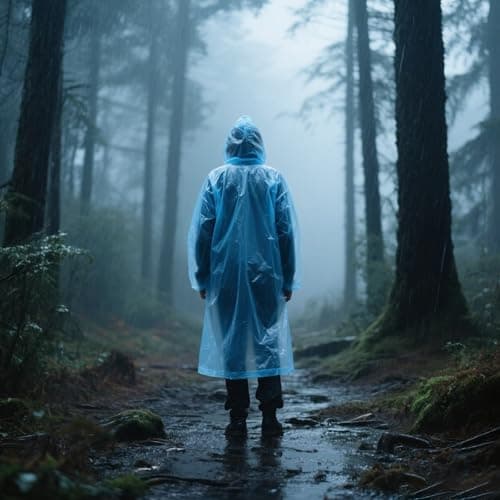 TIECHI Disposable Rain Ponchos - 6 Pack Rain Poncho Waterproof Emergency Raincoats Rain Poncho Adult Rain Coats With Hood and Sleeves Ideal for Festivals, Theme Parks, Fishing, Camping — view 3