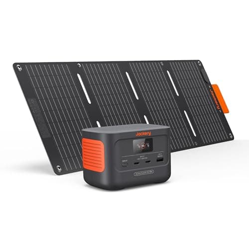 Jackery Solar Generator 100 Plus, 99Wh Power Station with 40W Solar Panel