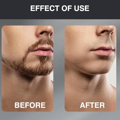 Ninnyi Travel Mini Shaver Set, Portable Electric Shaverf for Men, USB Rechargeable Waterproof(Black) — view 6