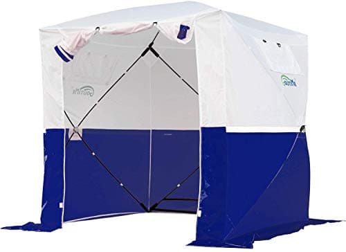 Goutime Pop Up Emergency Work Tent, 7.2 x 7.2 ft, Waterproof Oxford Shelter