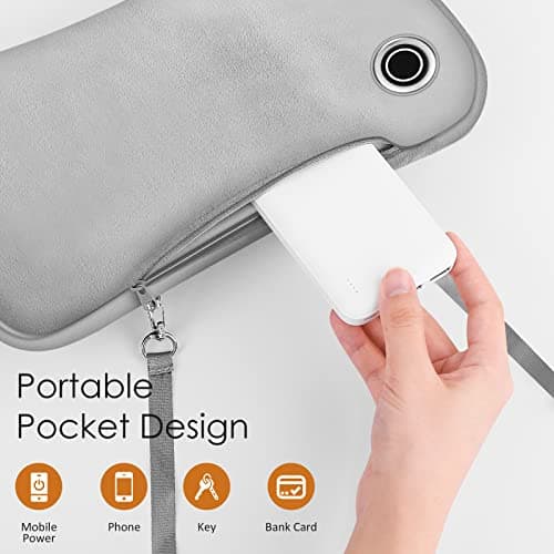 Hand Warmers Rechargeable, Portable Graphene Heated Gloves Handwarmers Bag — view 2