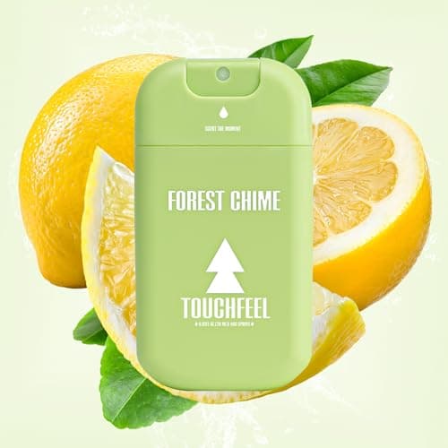 Power Mist Hand Sanitizer Spray, Scented Hydrating Hand Sanitizers Travel Size Refillable, Pocket Portable 3-Pack (Forest Chime) 0.93Fl Oz 460-Sprays Each — view 2
