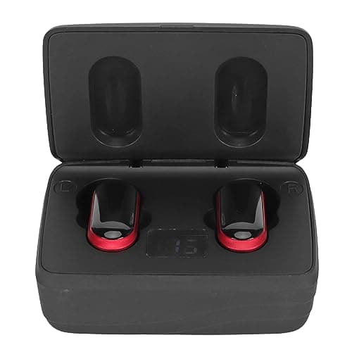 Cocoarm Language Translator Earbuds, 144 Languages 70 Accents (Black Red)