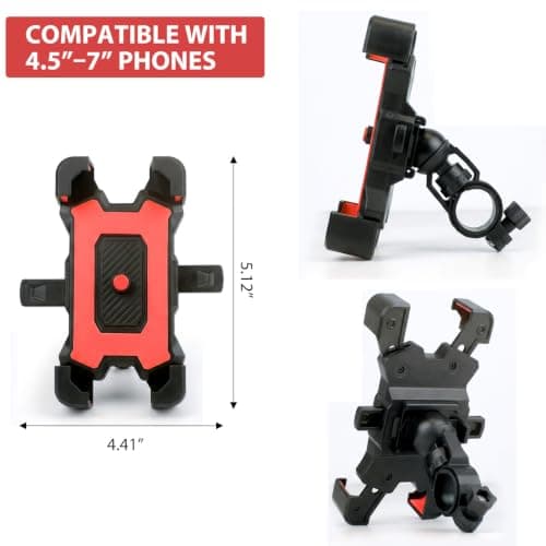 360° Motorbike Phone Holder | Bike Phone Mount Clamp | E Bike Accessories — view 6