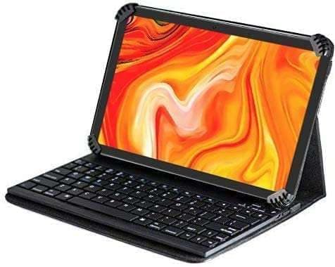Navitech Rotational Bluetooth Keyboard Case Compatible with Blackview Tab 9 WiFi 11 Inch Tablet