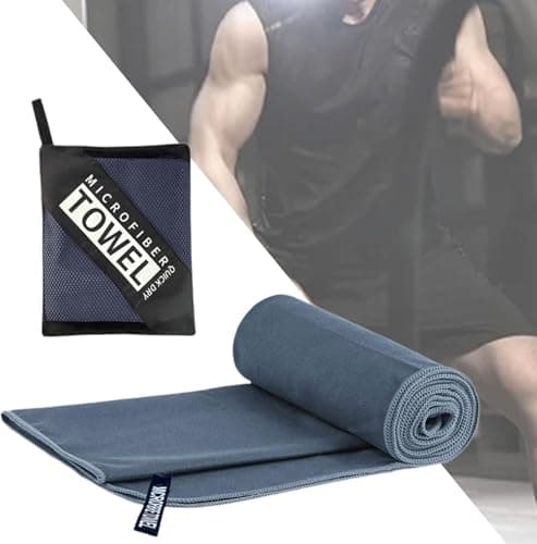Microfibre Towel, Quick Dry Travel Towel for Gym, Beach and Swimming — view 2