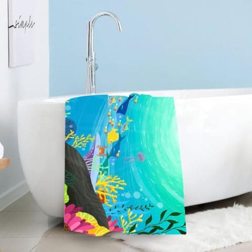 Générique Beach Towel - Quick Dry Microfiber Bath Towel, Comfort Good Water — view 3
