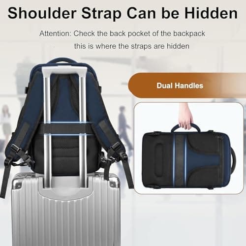 MATEIN Ryanair Cabin Bags 40x30x20 Underseat, Travel Backpack Cabin Size — view 5