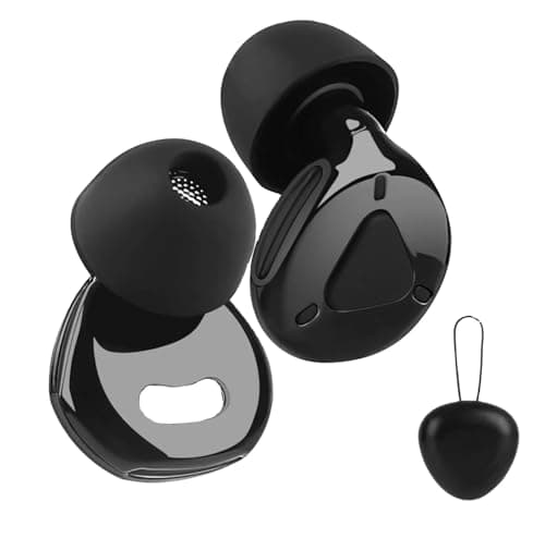 Tranquil Noise Filtered Earplugs – Up to 42 dB Noise Reduction, Reusable Silicone Plugs with Advanced Filters, 4 Sizes for Custom Fit, Cord & Case – Perfect for Concerts, Sleep, Travel, Work