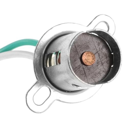 2pcs Motorcycle LED Light Socket Iron Rubber Plastic Silver Holder — view 3