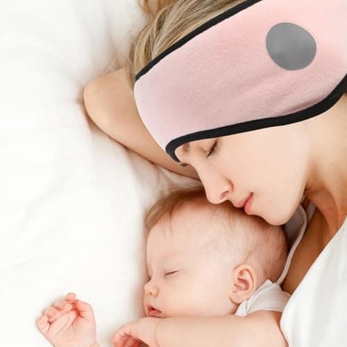 Sleeping Ear Covers Adjustable Hook and Loop Fleece Ear Muff Headband — view 6