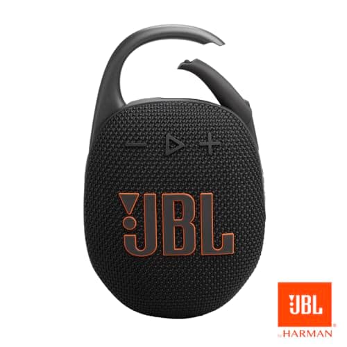 JBL Clip 5 Ultra-Portable Bluetooth Speaker with Integrated Carabiner, Big JBL Pro Sound, PlaytimeBoost, Waterproof Design and 12-Hour Playtime, Black — view 6