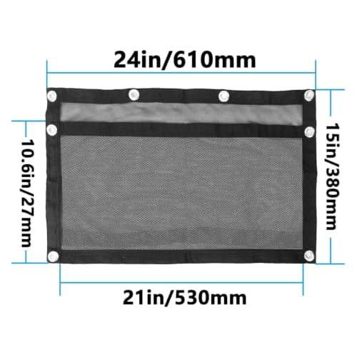 Boat Storage Bag with Elastic Ring Mesh Quick-Dry Large Capacity — view 5