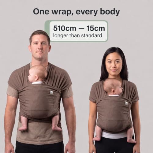 Trekki Pocket Wrap™ Baby Sling Carrier, Newborn to Toddler — view 5