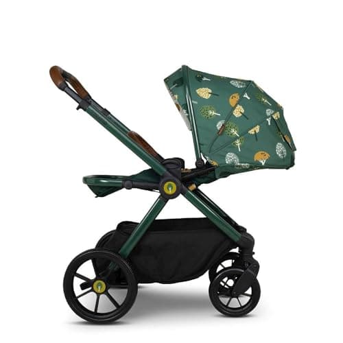 Cosatto Giggle 4 Travel System Everything Bundle | Pram, Pushchair, Carrycot & Tote, Infant Carrier Car Seat & Base | Birth-4 Years, i-Size Group 0 | Compact Fold, Footmuff, Bag, Raincover (Faraway) — view 6
