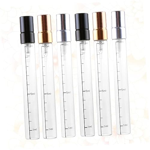 LOORGVEL 6 Pack 10ml Glass Spray Bottle with Scale for Perfume — view 6