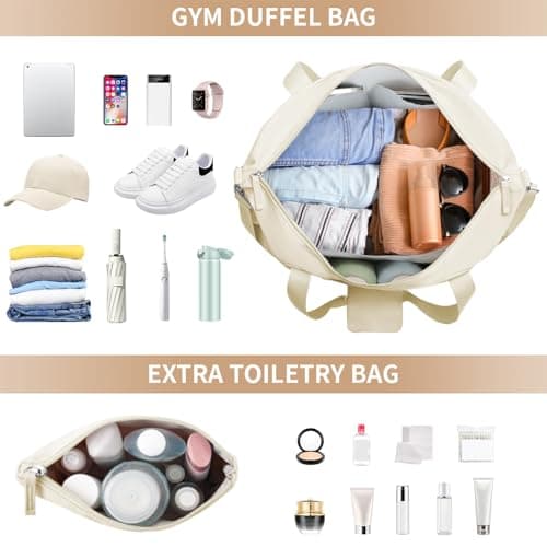 ETRONIK Gym Bag Womens, Travel Bag, Easyjet Cabin Bag 45x36x20 Underseat — view 3