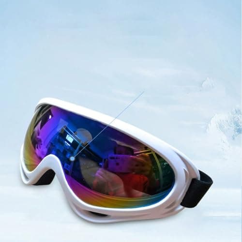 Generic Ski Snowboard Goggles with UV400 Protection and Anti-Fog Lens, Double-coloured Spherical Lens, Perfect for Skating, Skiing, Snowboarding — view 3