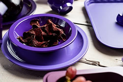 Harfield Yellow Camping Dining Tableware Set - Plate, Bowl, Beaker & Cutlery Reusable Durable Polycarbonate Plastic — view 4