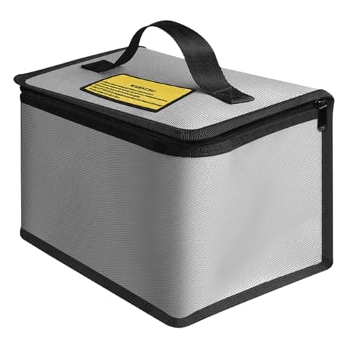 Fireproof Battery Storage Bag - Versatile Battery Safety Bag | Battery Storage Protection | Portable Wear-resistant Safety Boxes