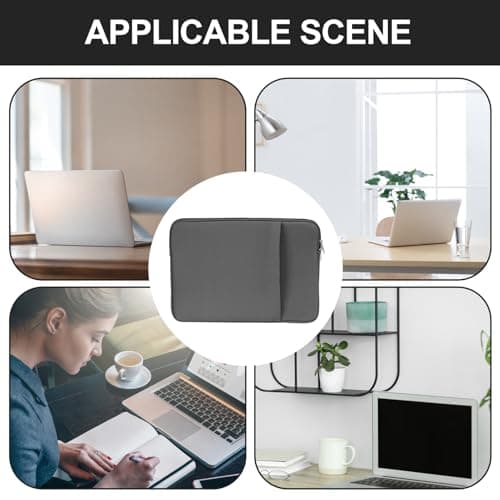 Laptop Control - Laptop Cover, Between | Protective Laptop Cover with Side Pocket | Large Capacity Travel Package Tannon, Ventilated Stand — view 5